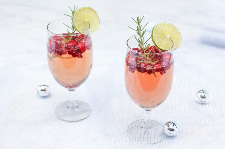 New Year's Eve Mocktail with Ball Drop Ice Recipe • Really, Are You  Serious?