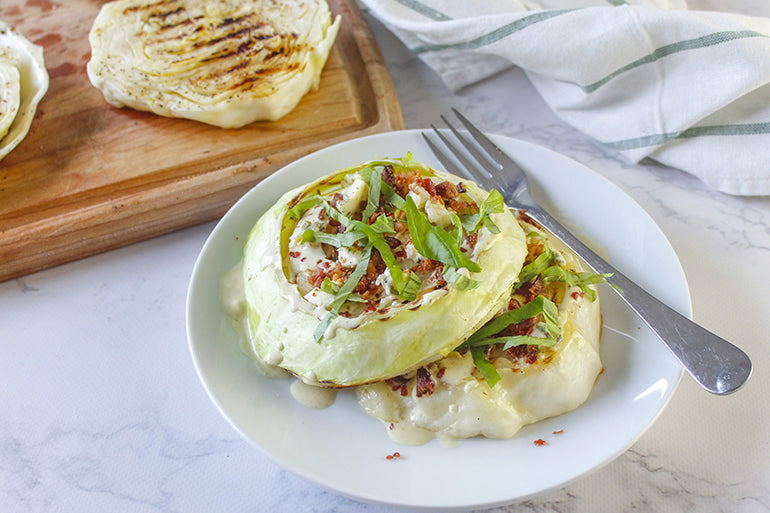 Grilled Cabbage Steaks: Feed Your Body Friday