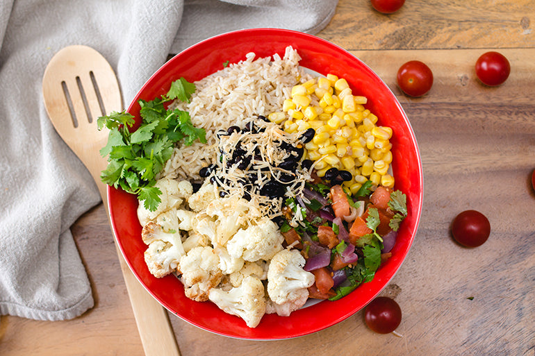 Feed Your Body Friday: Cauliflower Burrito Bowls