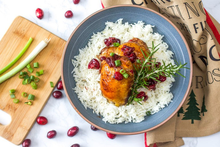 How to Make Cranberry Balsamic Roasted Chicken