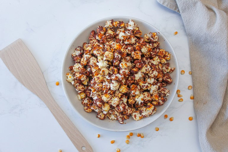 How to Create Dark Chocolate & Sea Salt Popcorn