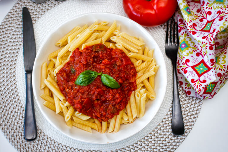 Simple Penne Bolognese Recipe (With a Healthy Twist)