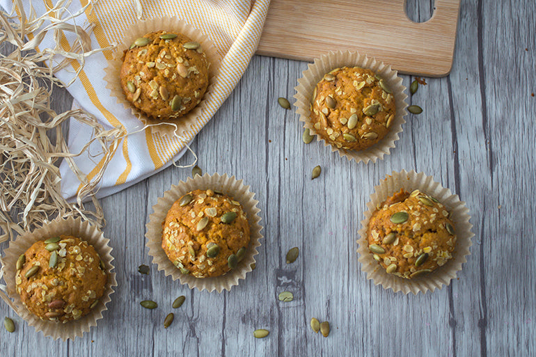 Feed Your Body Friday: Pumpkin Oat Muffins
