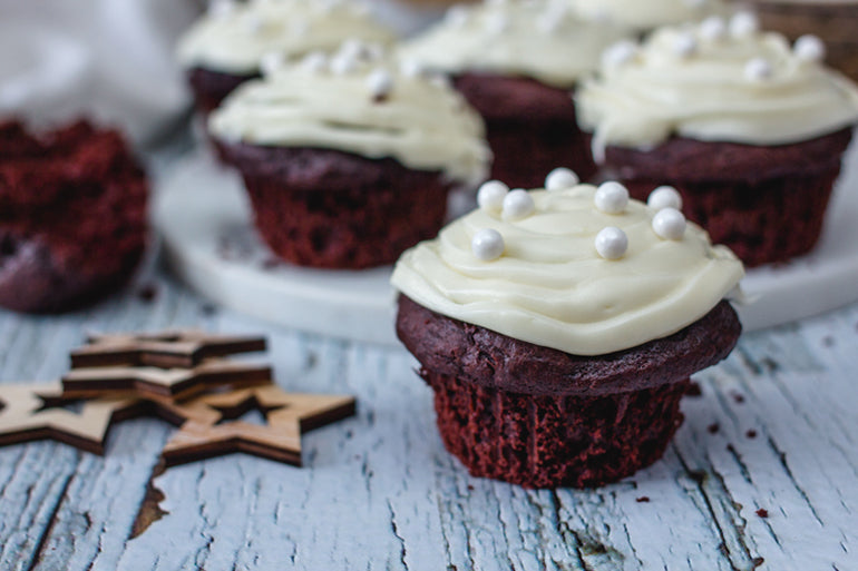 Feed Your Body Friday: Healthy Red Velvet Cupcakes