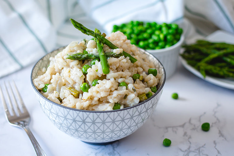 Feed Your Body Friday: Asparagus & Pea Risotto